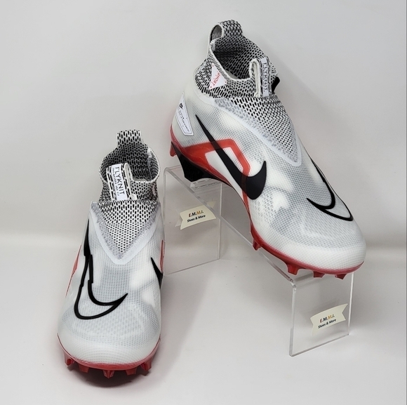 Nike Alpha Menace Elite 3 Football Red White Comfort CT6648-103 Men Sz Multi New - Picture 3 of 10